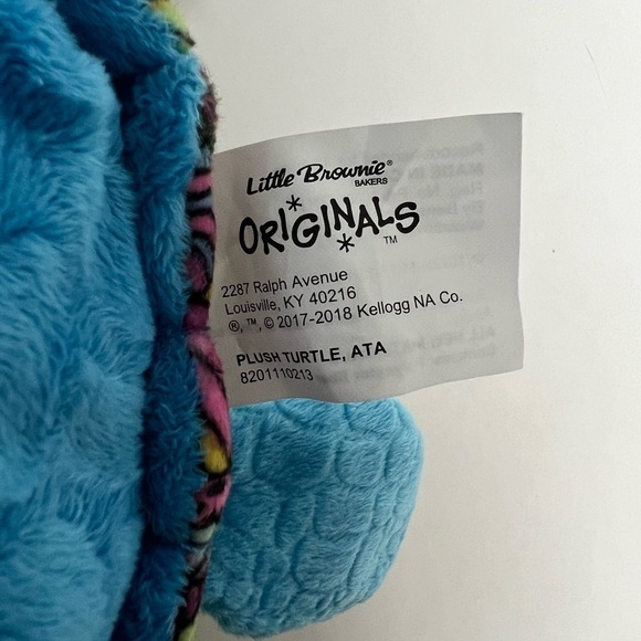 NWT Little Brownie Bakers Originals Plush Sea Turtle Hatchling - Picture 7 of 9